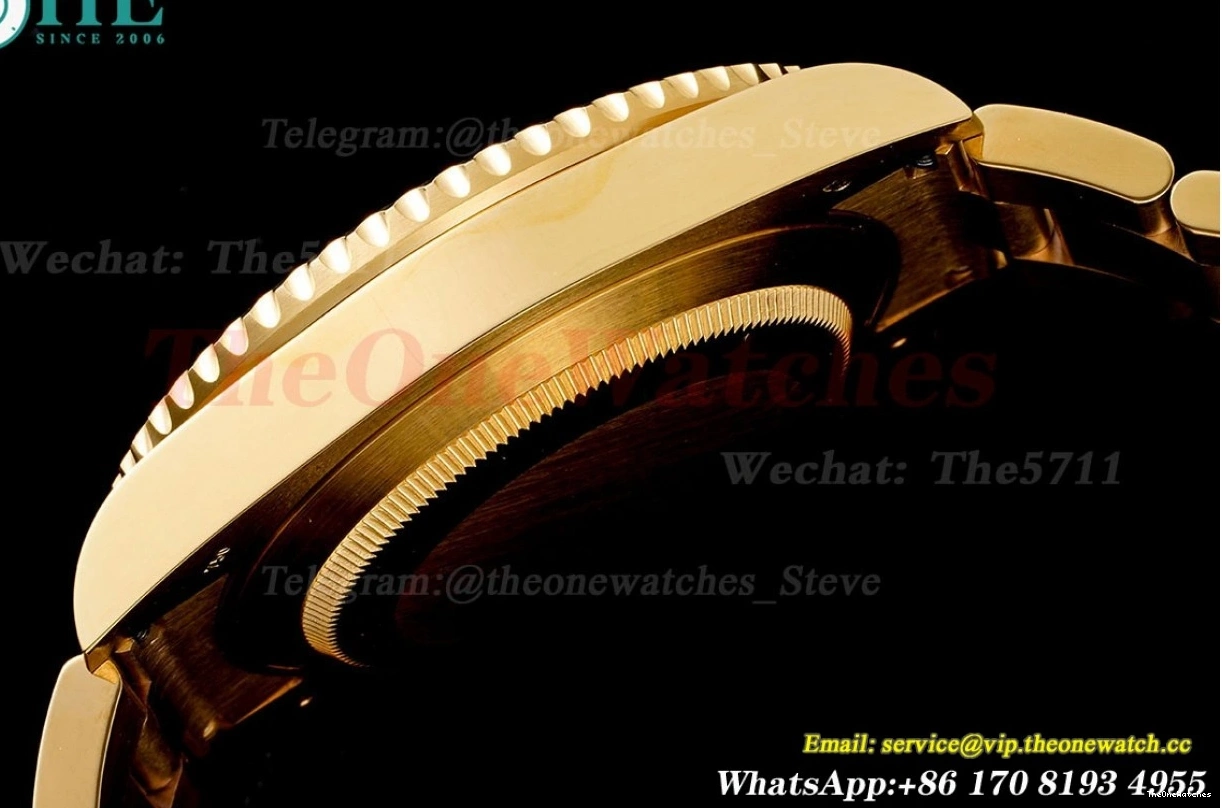 YG Dial YG Black Submariner VSF 904L VS3135 116618LN 40mm 1222